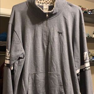 Half zip hoodie